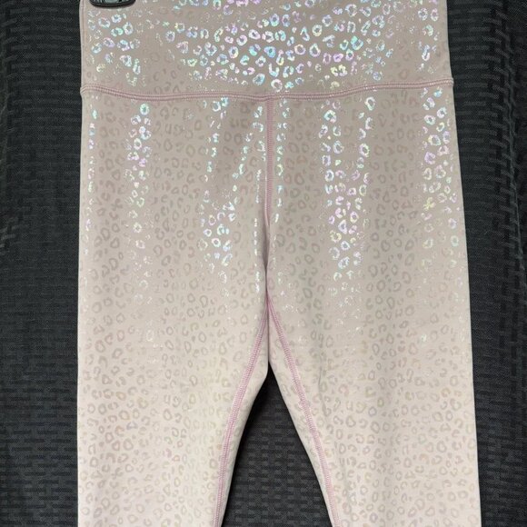 Zyia Active Pink Leopard Unicorn Light n Tight Hi-Rise 7/8 Size 4 - Picture 5 of 9